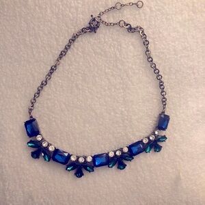Green and Blue Gem Necklace